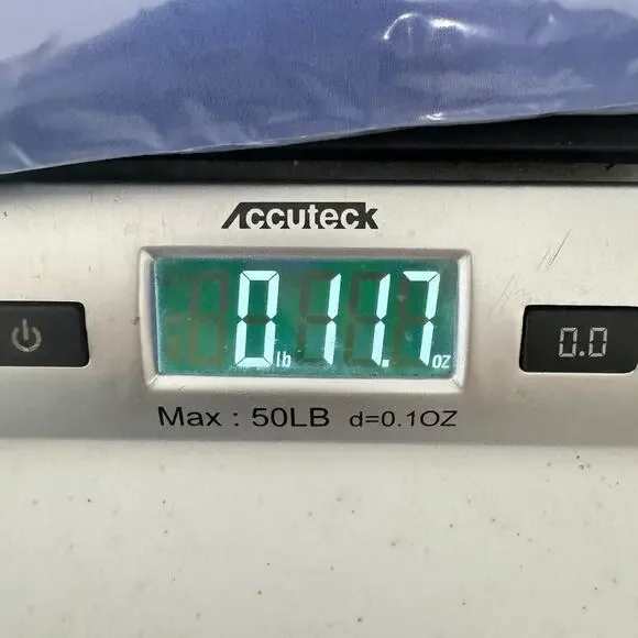 Susan Graver Artisan Liquid Knit Beaded Top Sz L Periwinkle Blue Relaxed Boho - Picture 13 of 13